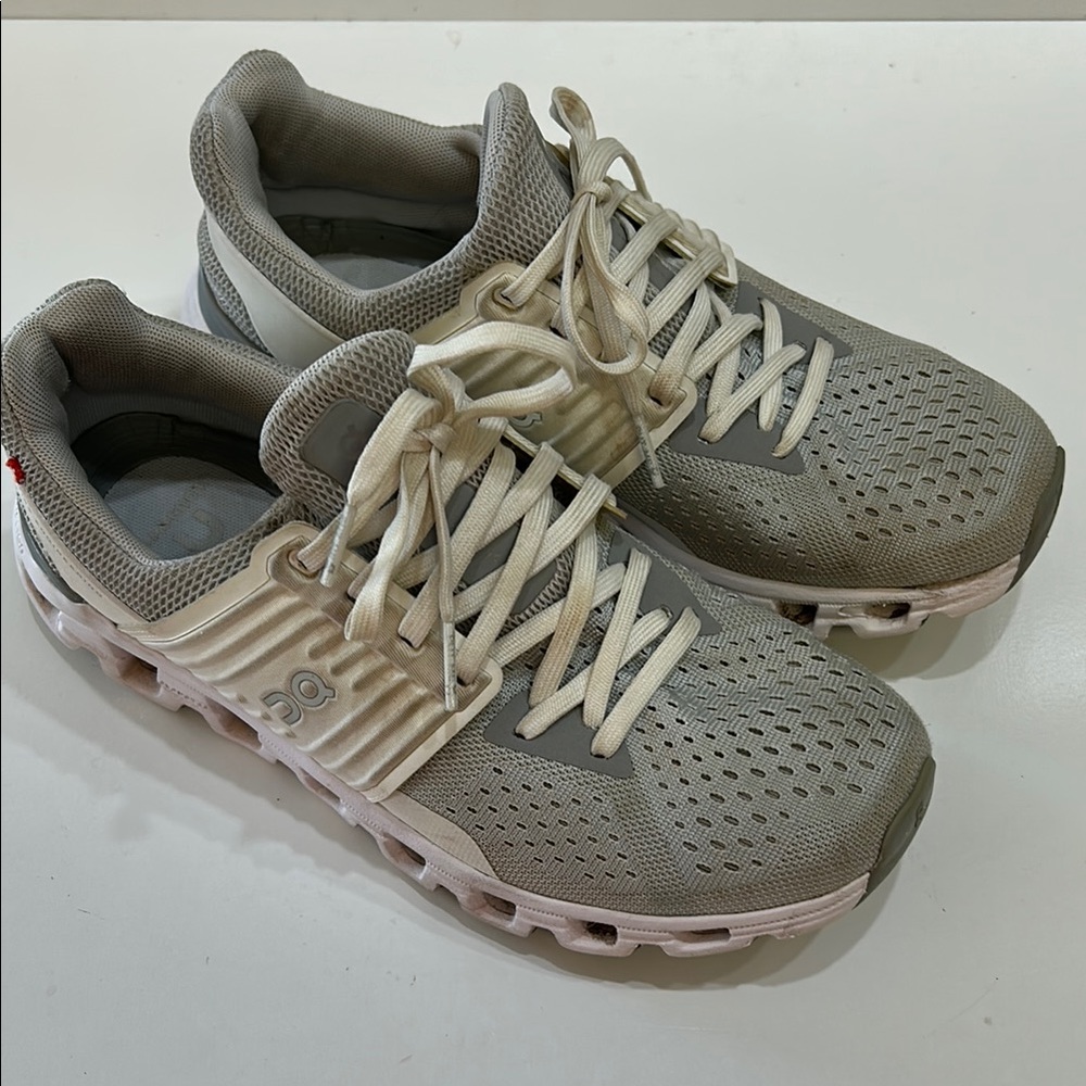 On Running Women's Gray Running Shoes